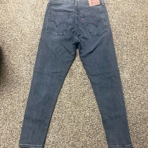 Levi’s wedgie skinny button fly jeans